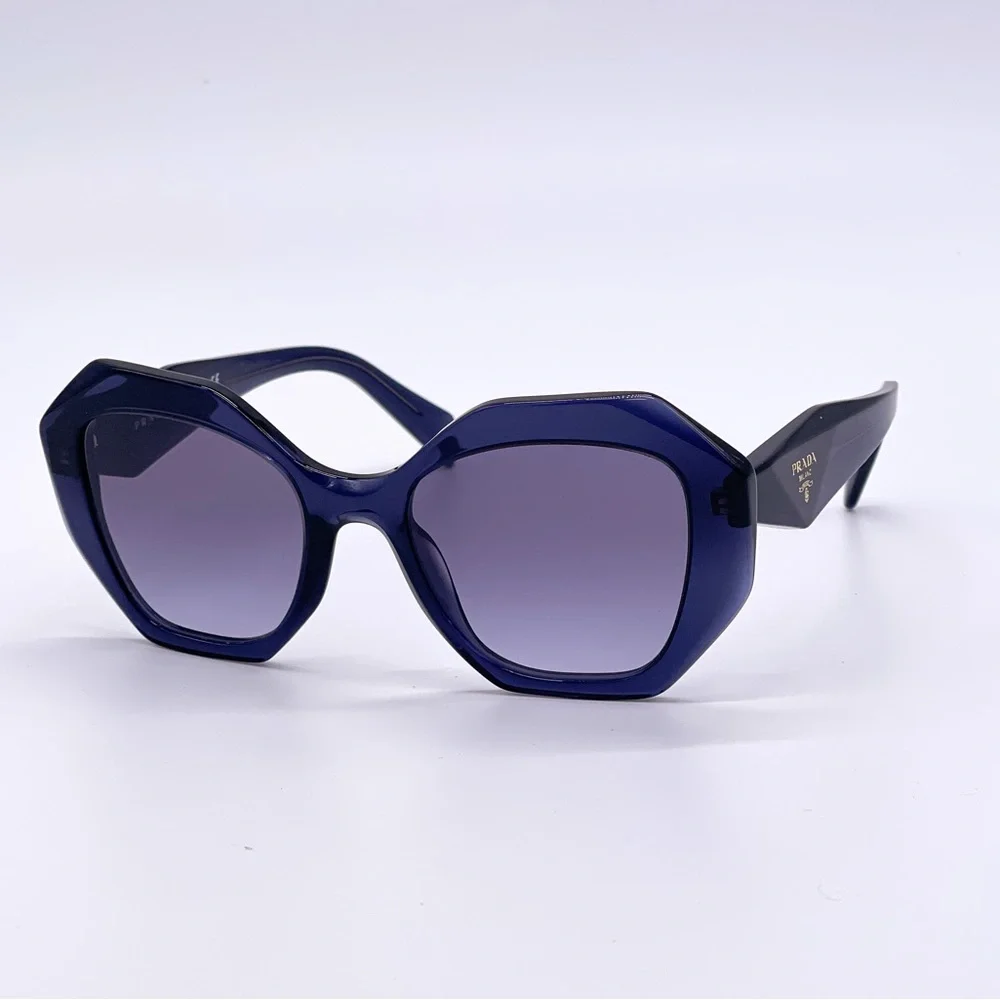 NEW PRADA PR16WS 08Q08I WOMEN’S SUNGLASSES PRADA SPR 16W BLUE EYEWEAR PRADA